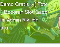 Slot Gacor Macau Toto Net Demo Hari Ini